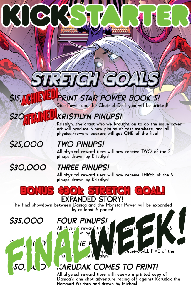 Kickstarter Stretch Goals
